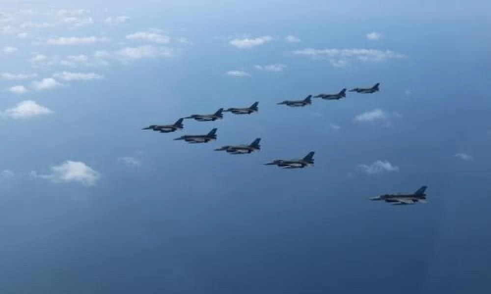 ΠΑ: Μαζικοί σχηματισμοί μαχητικών απαντούν στην τουρκική προκλητικότητα